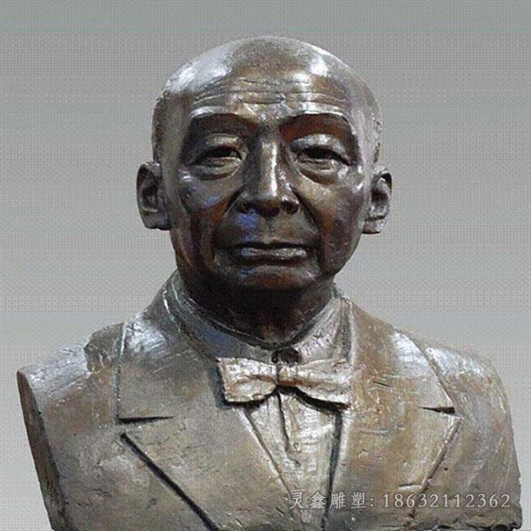 现代名人袁隆平景观铜雕