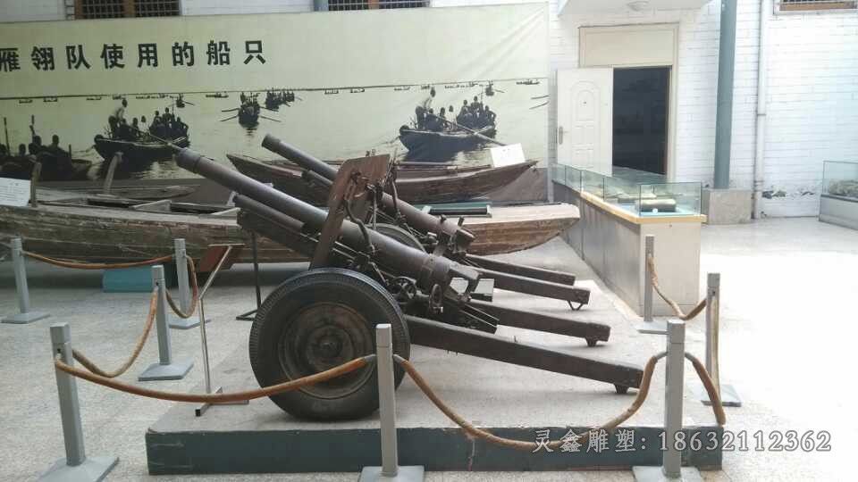 大炮公园景观铜雕