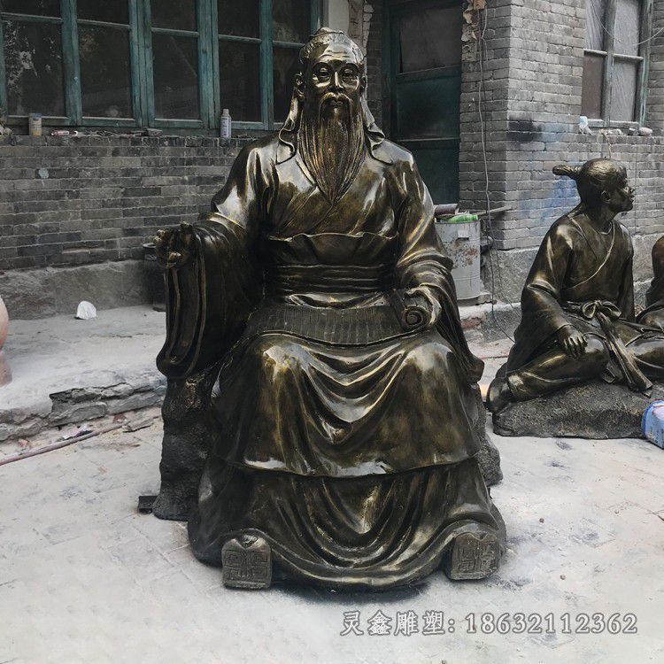 医学家张仲景人物铜雕