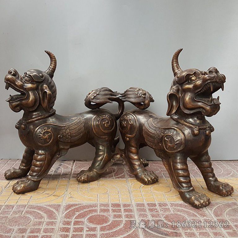 神兽貔貅商场动物铜雕