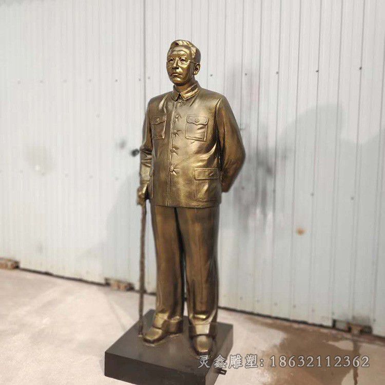 著名数学家华罗庚铜雕
