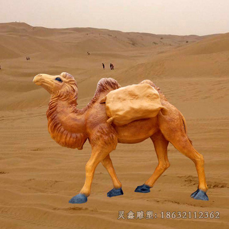 骆驼景观标志铜雕