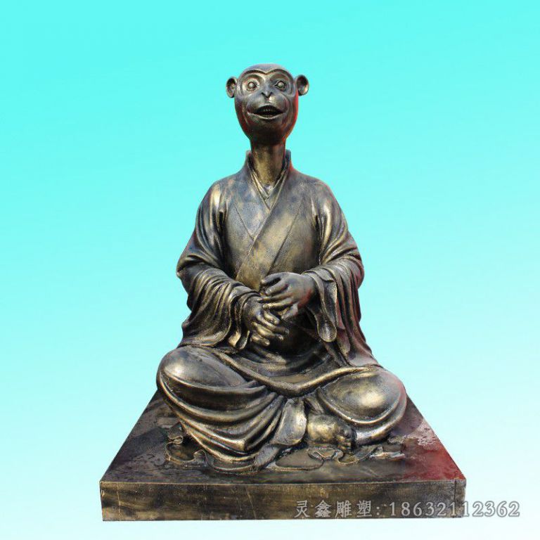 人身兽头庭院景观铜雕